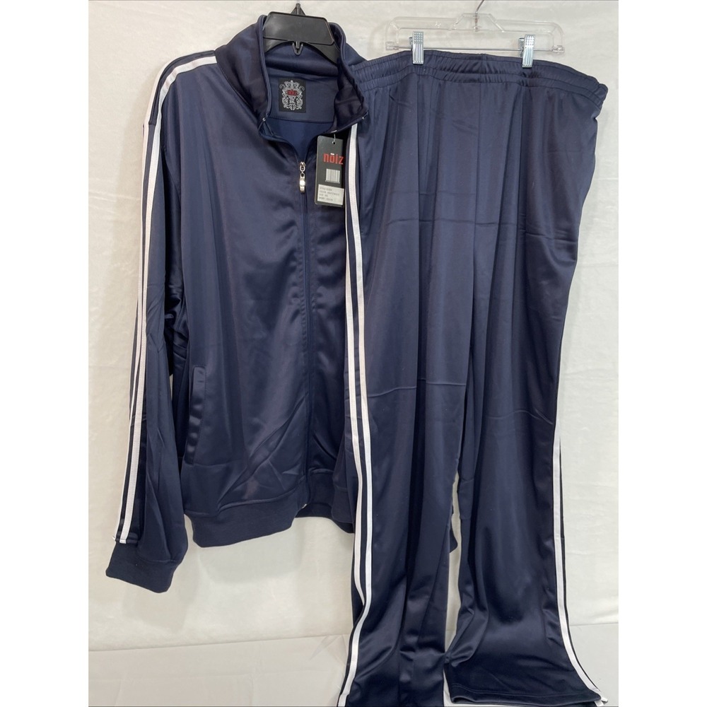 NOIZ Navy Track Suit (top and bottom) Size 3XL New With Tags MSRP $59.99